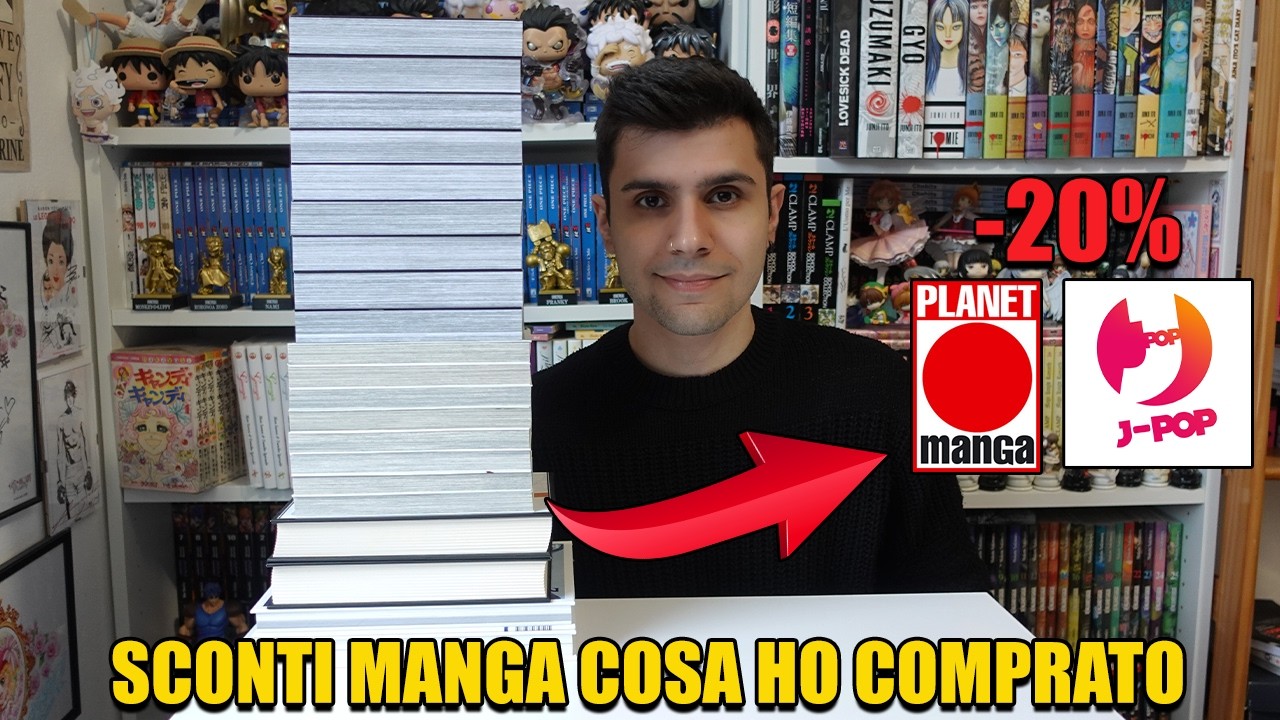 COSA HO COMPRATO CON GLI SCONTI MANGA