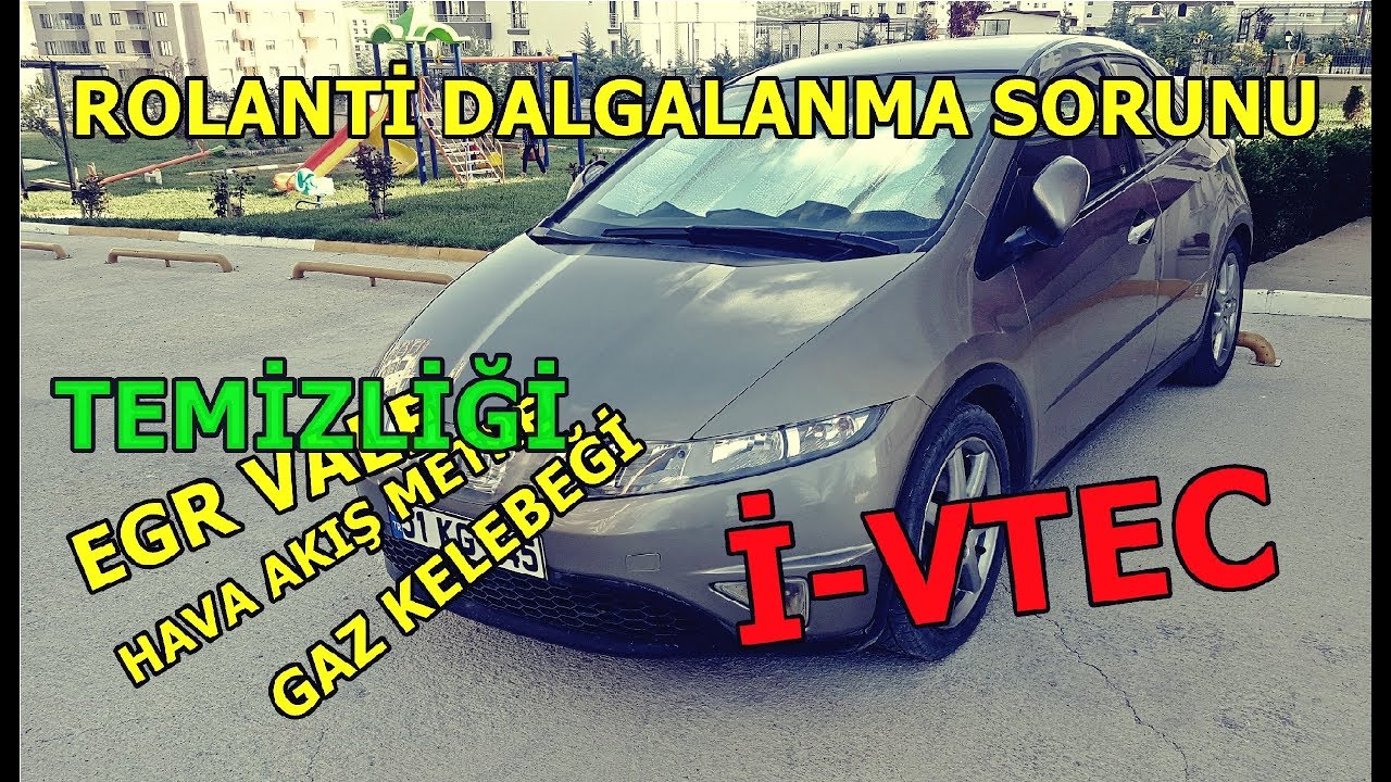 Honda Civic Gaz Kelebeği / EGR / Hava Akış Temizliği / gas butterfly / air flow / EGR #reklam