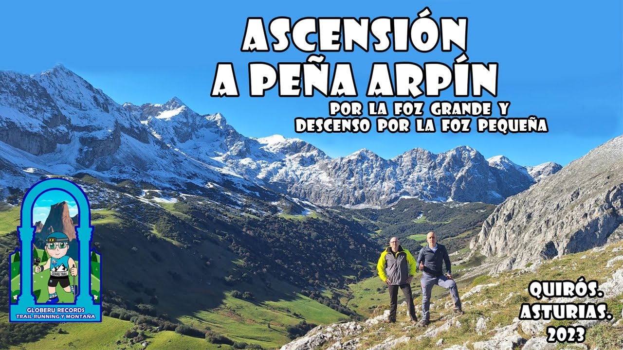 [ 2,7 K ] Ascensión Peña Arpín por el río de la Foz Grande. Macizo de Ubiña. Asturias. 2023.