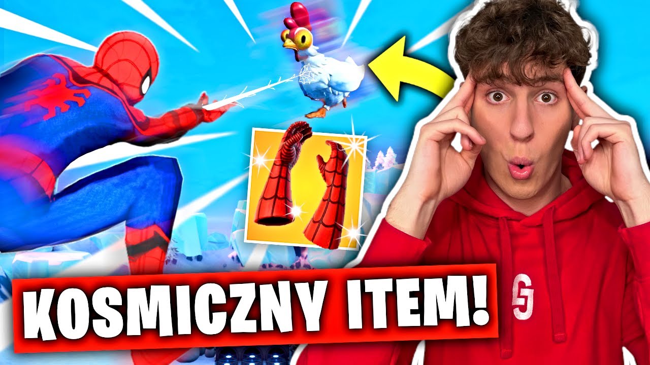 Nowe Mityczne RĘKAWICE SPIDERMANA w Fortnite