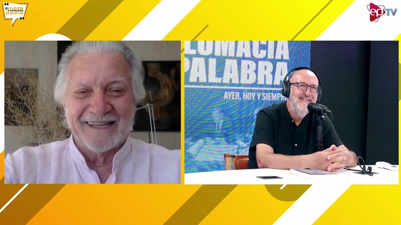 “La diplomacia tiene la palabra”: Pablo Cabrera y las claves del oficio en Lo Justo y Necesario