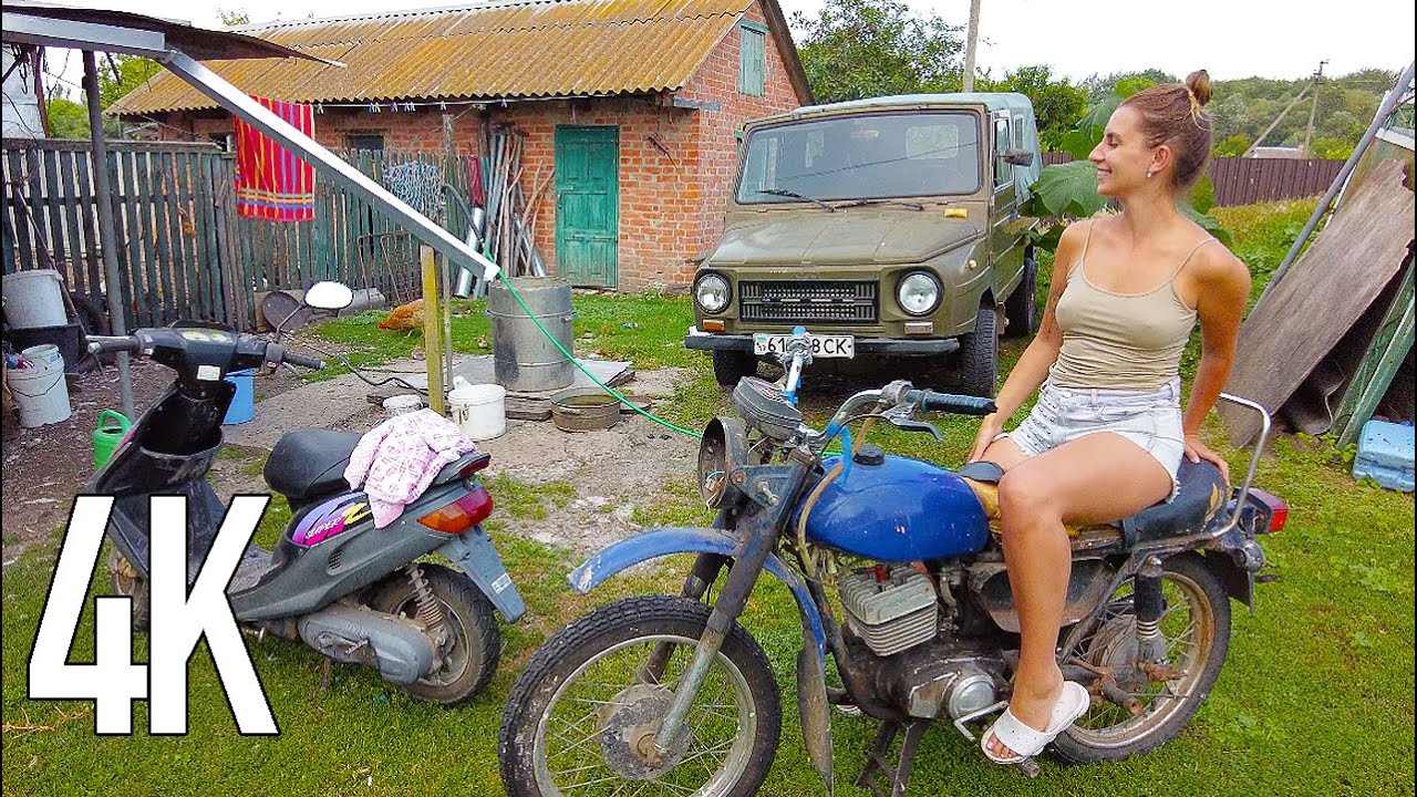 VILLAGE LIFE in UKRAINE, how people live 4K