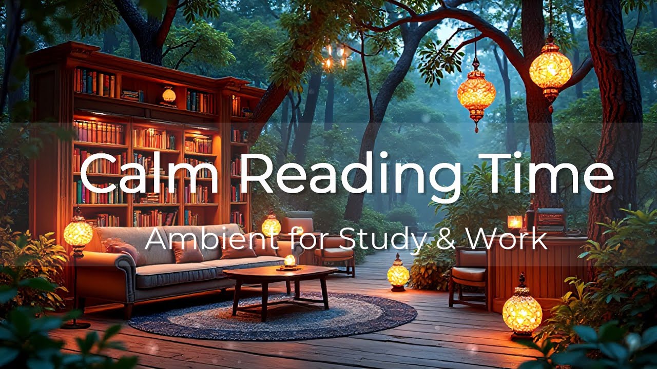Calm Reading Time | Ambient for Study & Work [Instrumental]
