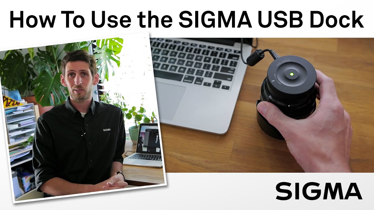 Как использовать док-станцию ​​SIGMA USB для калибровки и обновления прошивки объектива вашей циф...