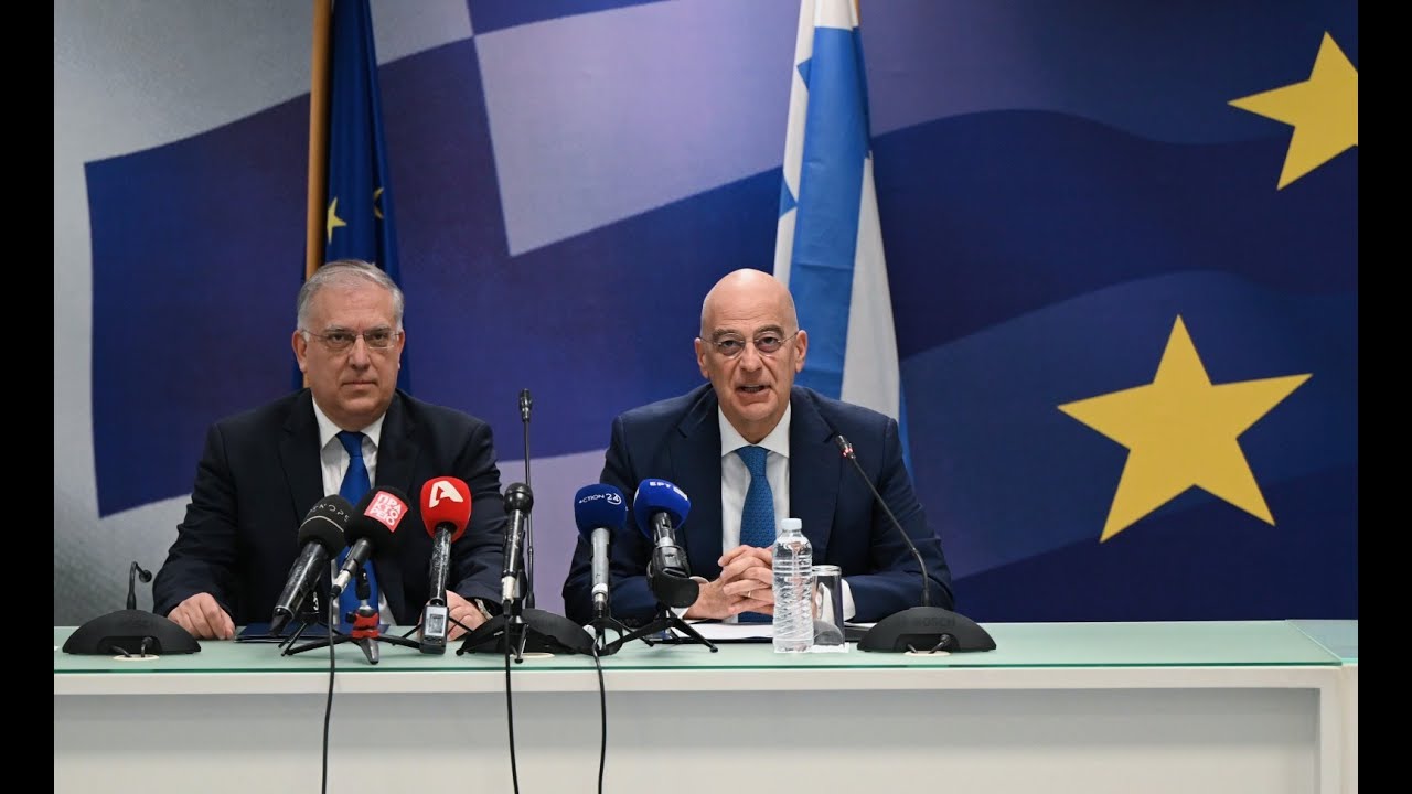 Xαιρετισμός ΥΕΘΑ Ν. Δένδια στην τελετή υπογραφής της Σύμβασης για το πρόγραμμα «Θώραξ»