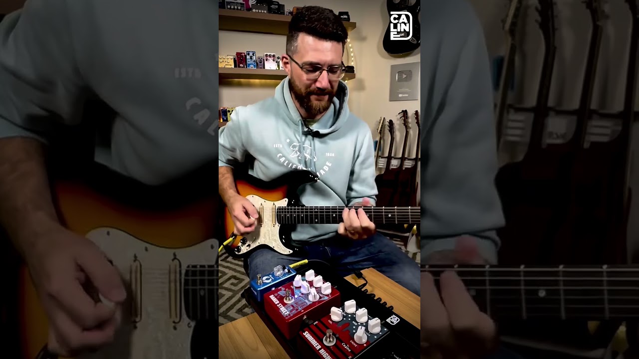 @Alexandreguitarofficial  for reviewing Caline's CP - 58 Baker Street pedal! 🎸✨