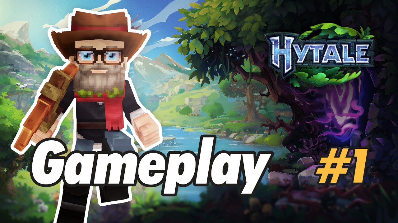 Hytale Gameplay Walkthrough #1 - First Steps (Beginner Friendly)