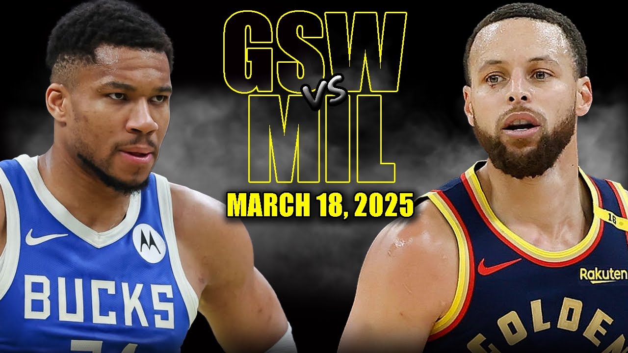 Golden State Warriors vs Milwaukee Bucks Full Game Highlights - March 18, 2025 | NBA Regular Season