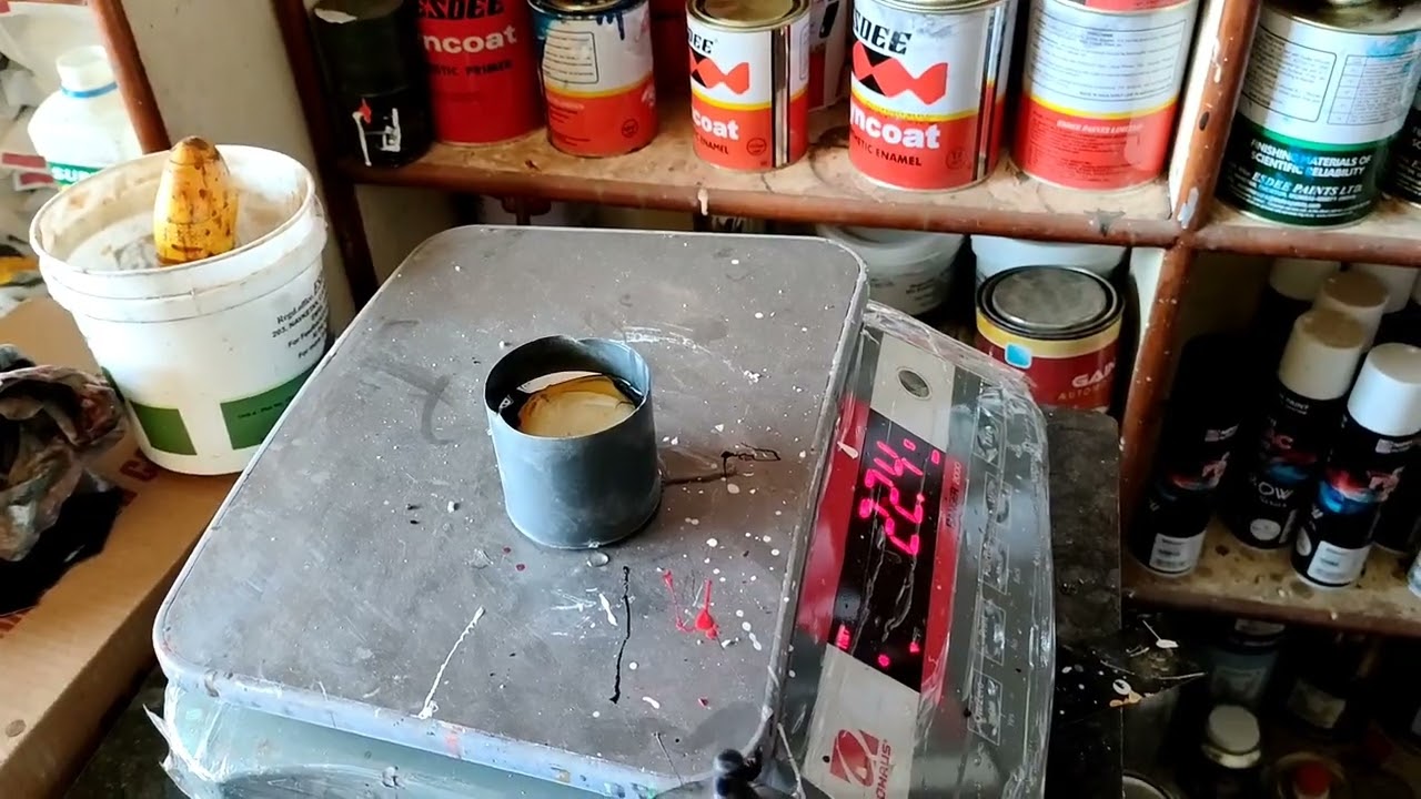 Maruti Alto Plain White colour Preparations Auto paint | Bilux PPG Assian Paints |