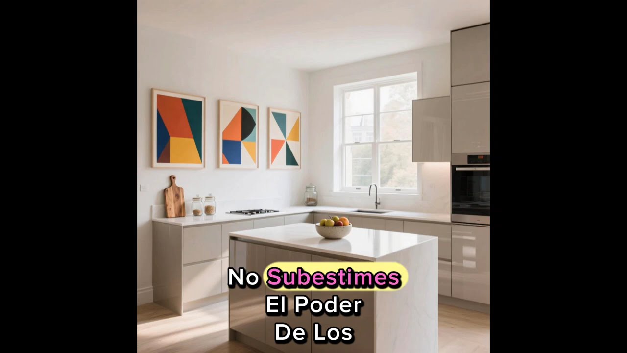 Decorar tu cocina con cuadros: el truco para transformar tu hogar en minutos
