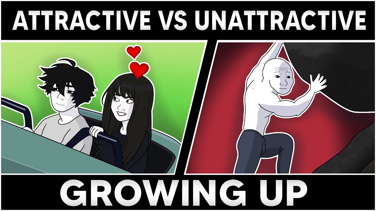 Growing Up Attractive VS Unattractive