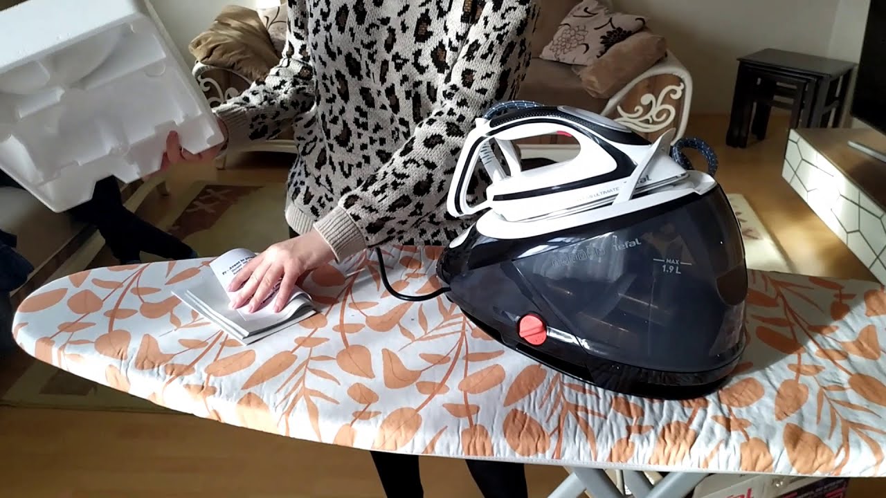 TEFAL KAZANLI ÜTÜ AÇILIMI | 8 BAR LIK ÜTÜ ALDIM