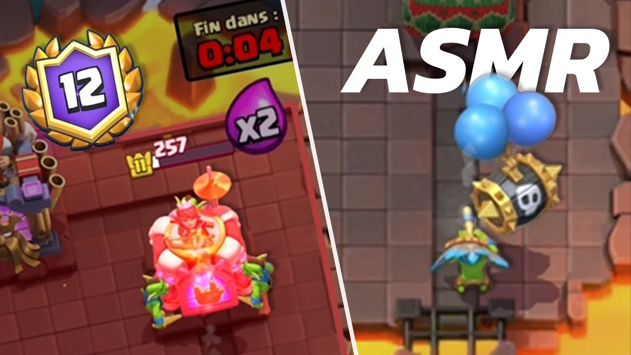 ASMR - Détente en Super Défi sur Clash Royale (je fais 12 victoires ?)