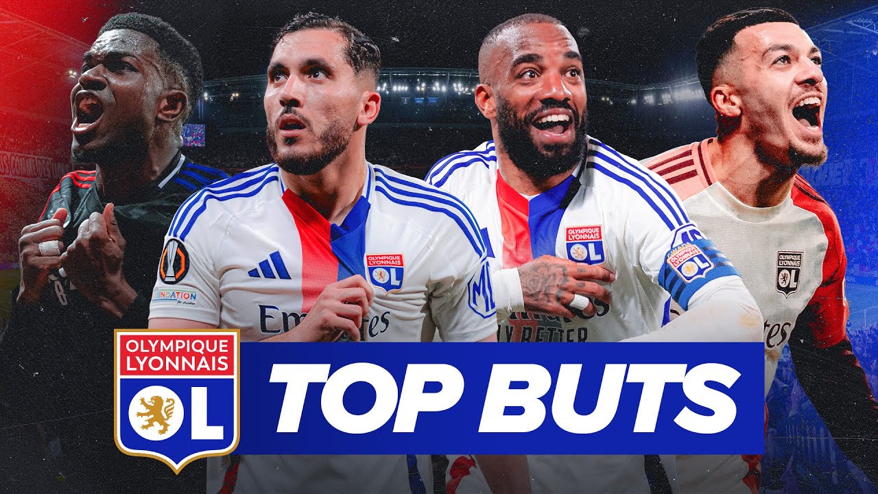 Mikautadze, Cherki, Lacazette : les 10 plus beaux buts de l'OL cette saison !