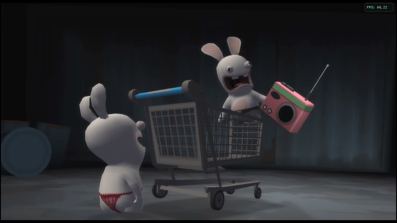 Rabbids Go Home (Español) de Nintendo Wii con el emulador Dolphin. Parte 1