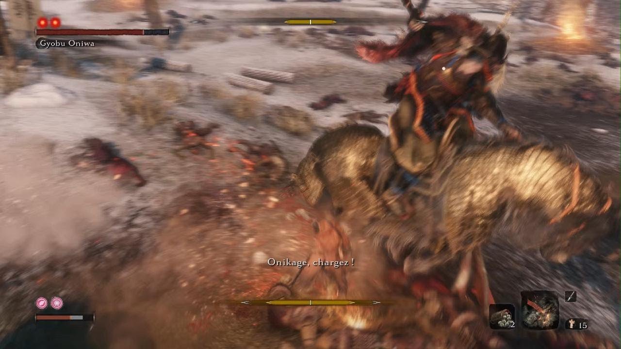 Sekiro: Shadows Die Twice Gyobu oniwa