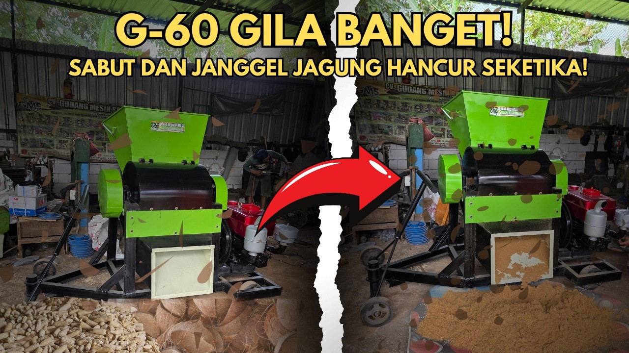 MESIN RAKSASA TURUN GUNUNG! Uji Coba Giling Skala Besar Bikin Merinding!