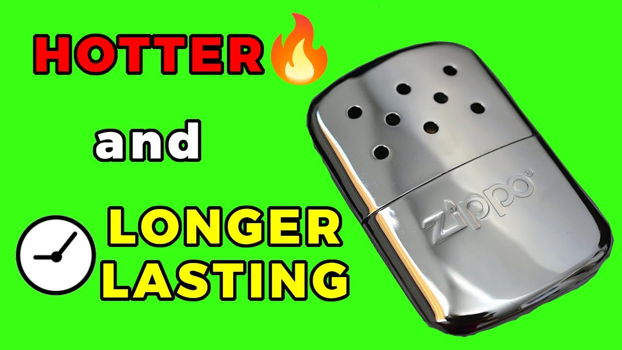 Zippo hand warmer modifications and fuel saving tips - #zippomafia