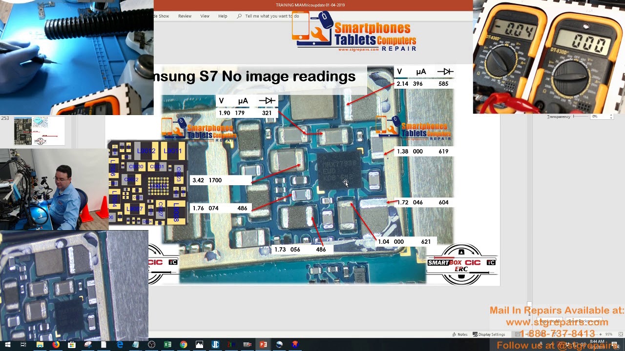 Samsung S7 dead Fixed by replacing Display PMIC chip
