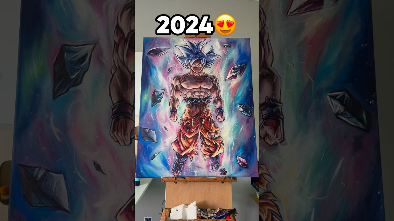 I painted All 27 Goku Forms 1986-2024