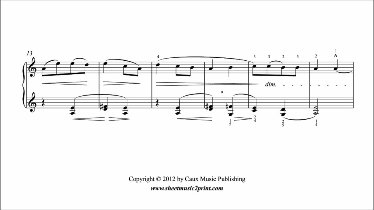 Bartok : Quasi Adagio - Children, Volume 1, No. 3