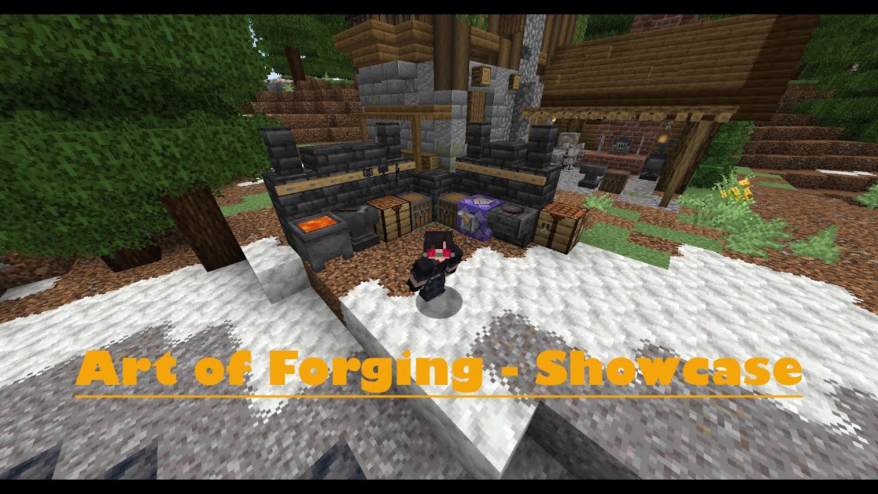 Art of Forging Showcase - A 1.18.1 Tetra Mod Datapack