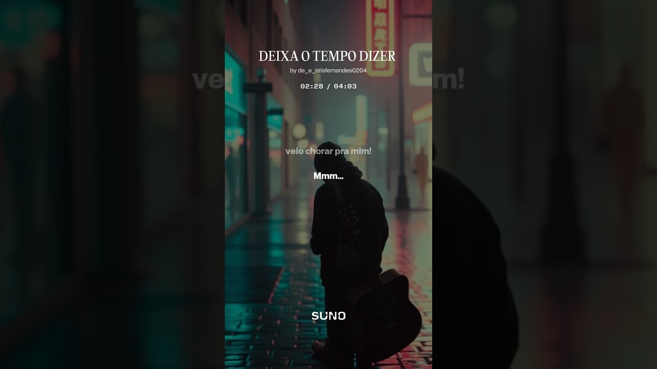 DEIXA O TEMPO DIZER                                               CRIS &DÊ FERNANDES 