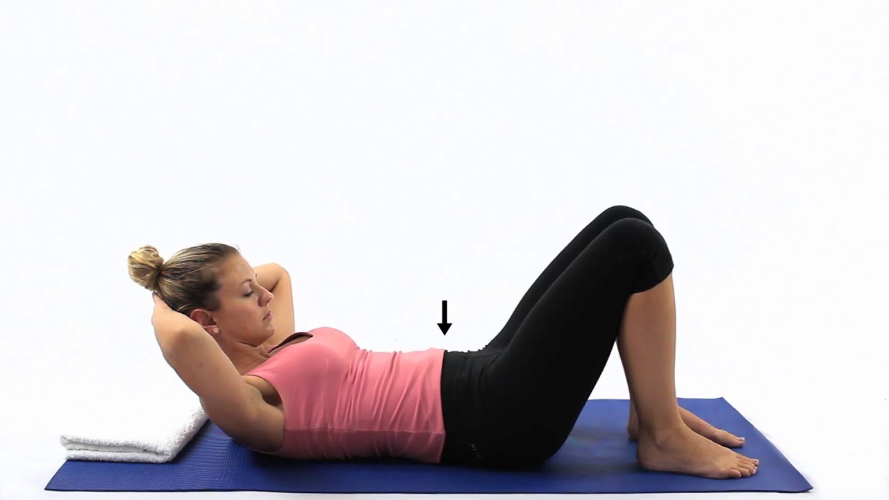 Pilates Curl Ups