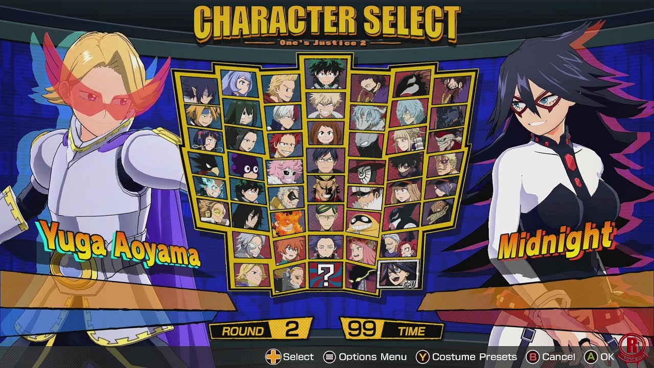 My Hero One's Justice 2 - All Characters & Stages + DLC (Yuga Aoyama) *Updated*