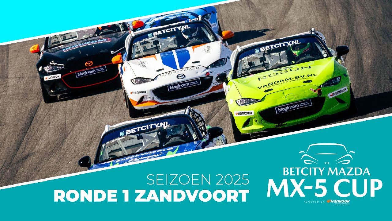 Mazda MX5 Cup - Seizoen 2025 - Ronde 1 Zandvoort