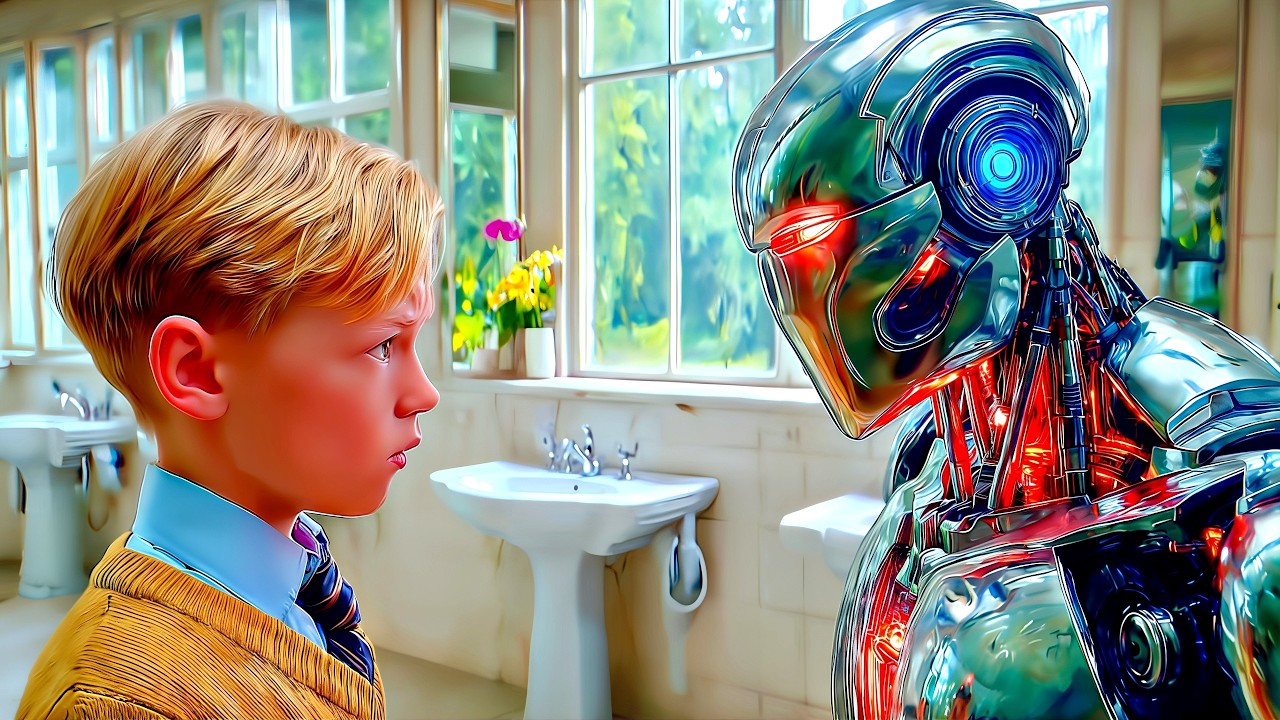 Un jeune a TROUVÉ un ROBOT de DERNIÈRE GÉNÉRATION et doit le PROTÉGER pour qu’il ne soit pas DÉTRUIT