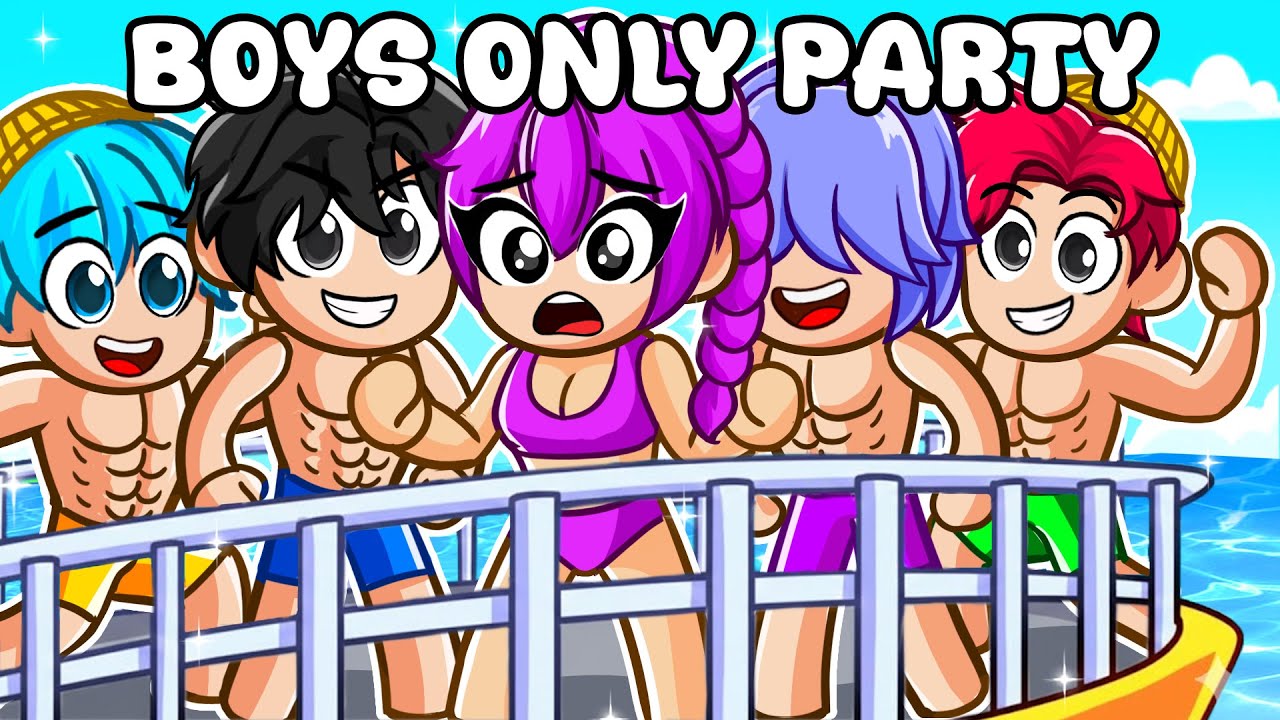WE GOT STRANDED ON AN ONLY BOYS ISLAND?!