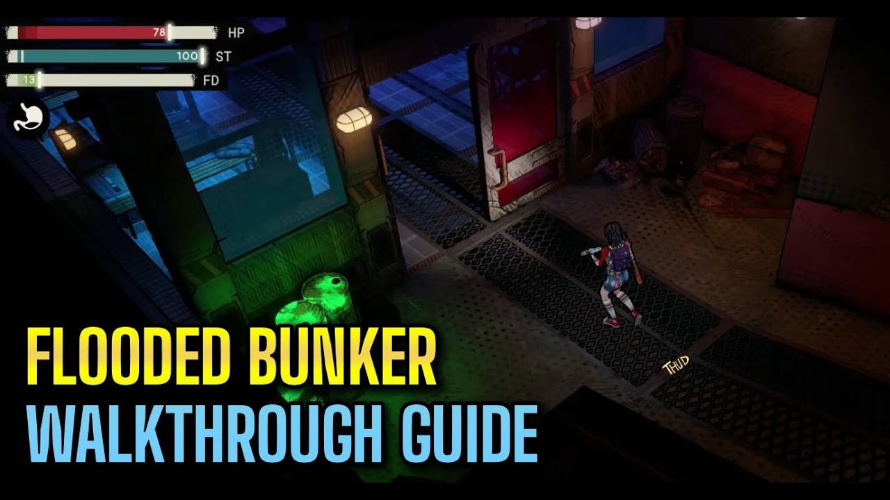 Flooded Bunker Walkthrough Guide - I Hate This Place videogame