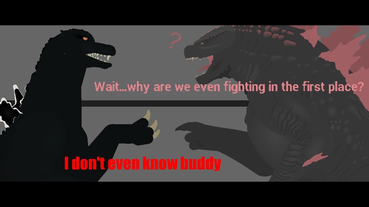 [NOT FNF-RELATED] Godzilla Final Wars (2004) vs Monsterverse Godzilla (2024) Sticknodes Animation.