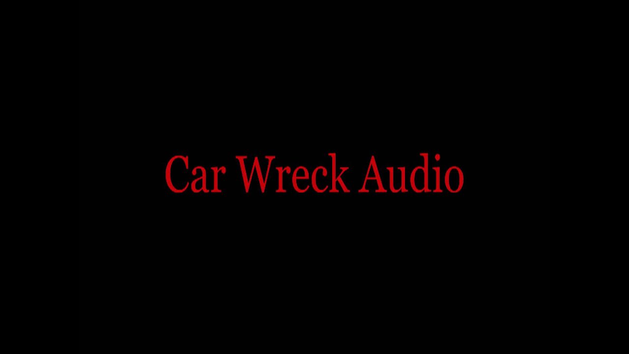 Funny Car Wreck Audio (Man vs. Old Ladies)