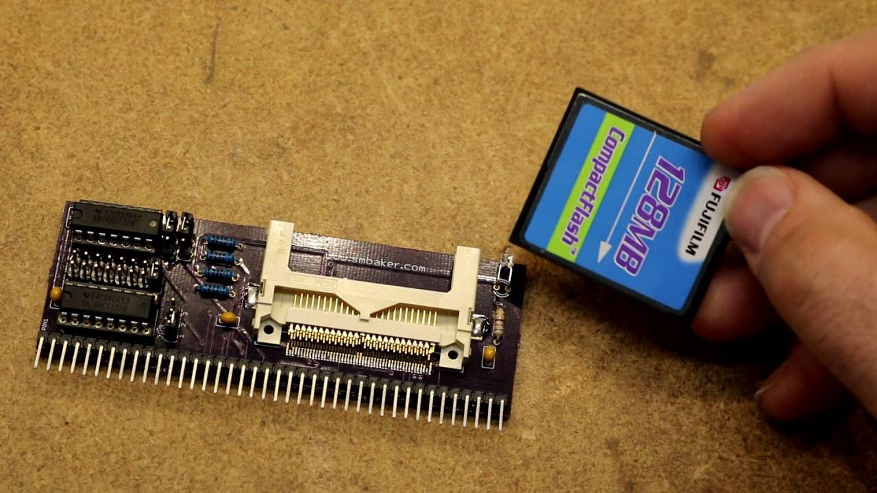 Z80 Retrocomputing 10 - RC2014 CompactFlash Adapter