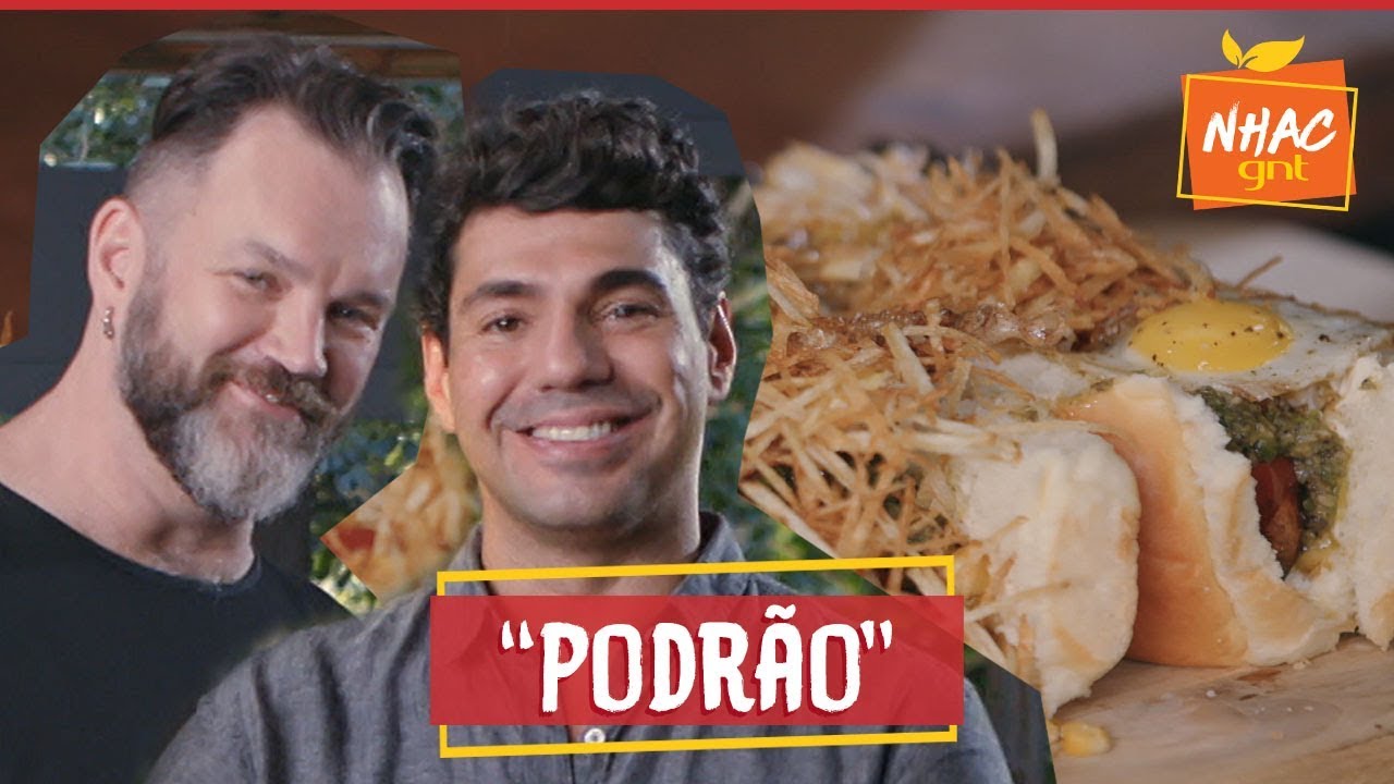 Cachorro-quente de salsichão com ovo de codorna frito e batata palha | Bronze e Jimmy |Perto do Fogo