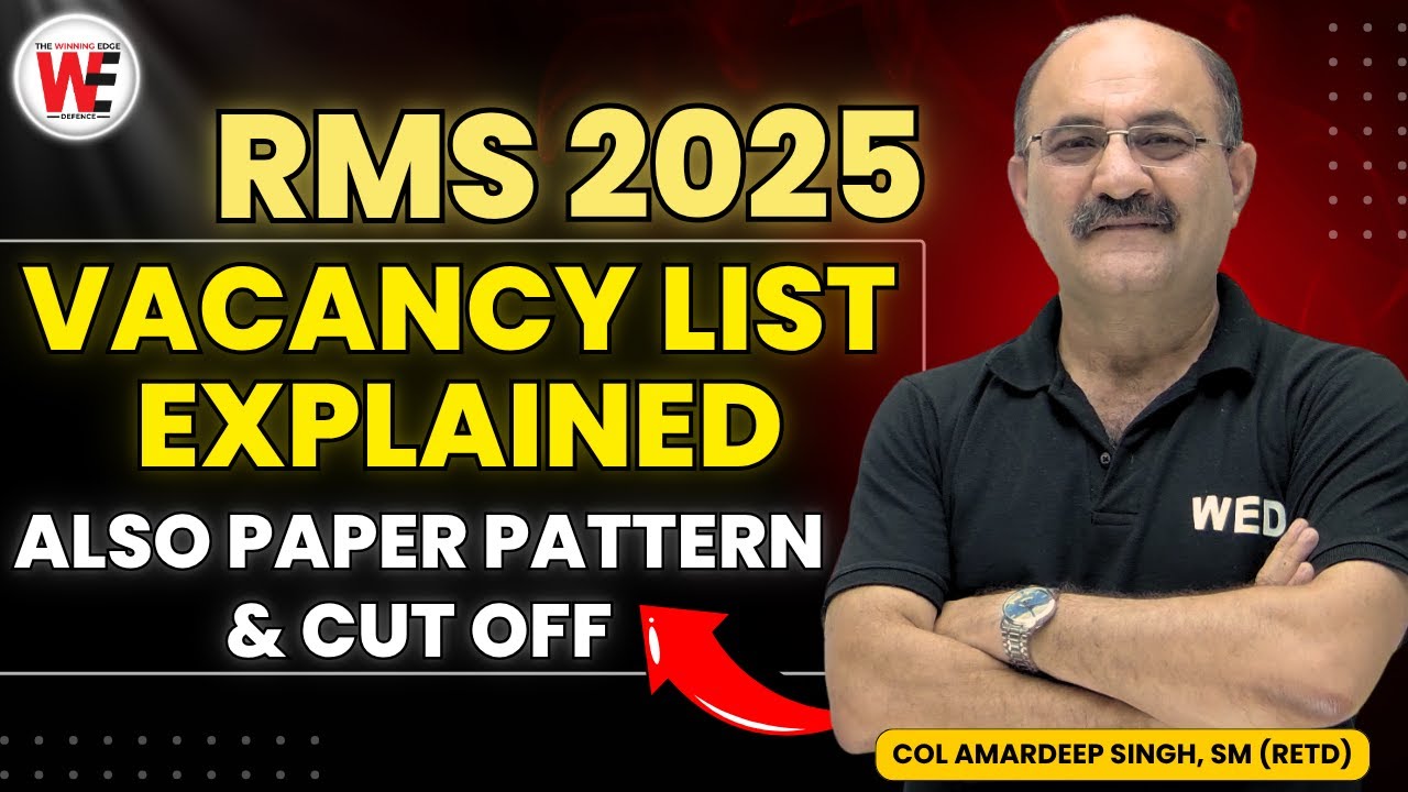 RMS 2025 Vacancy List, Cutoff Marks & Paper Pattern Explained for Class 6 & 9