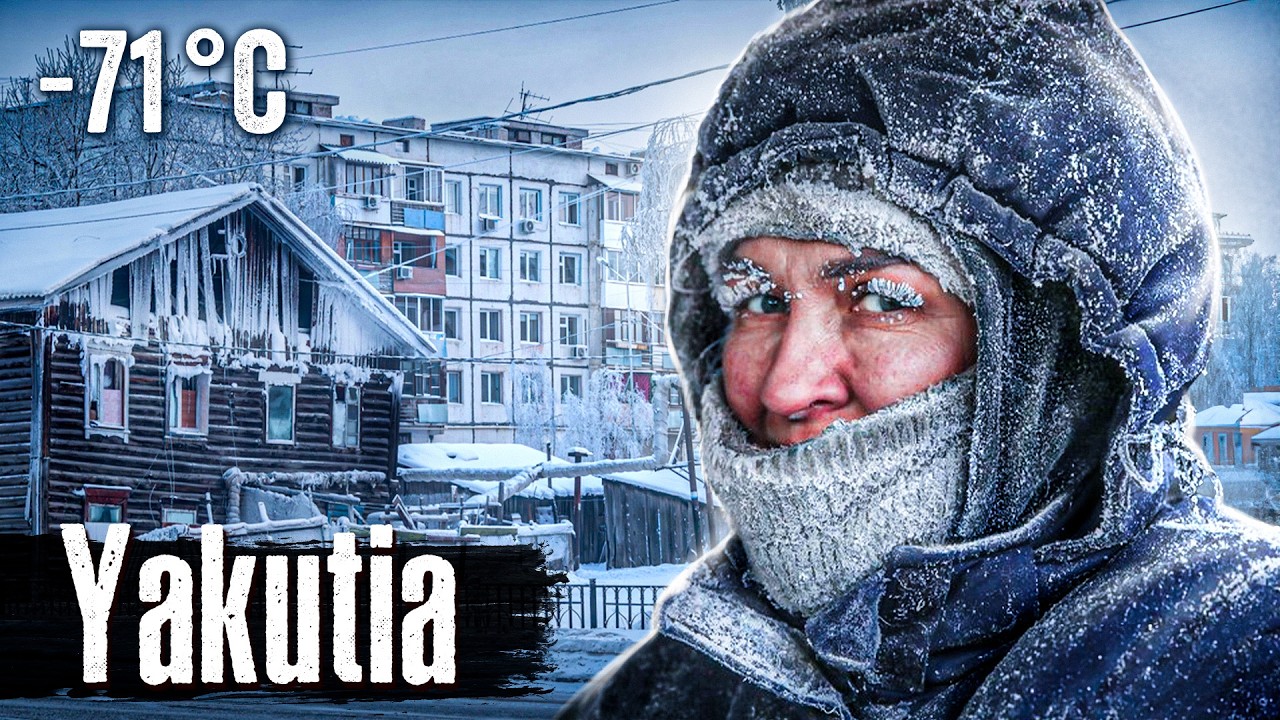 Life in the coldest region of Russia, Yakutia / Extreme outdoor work in the coldest place on Earth