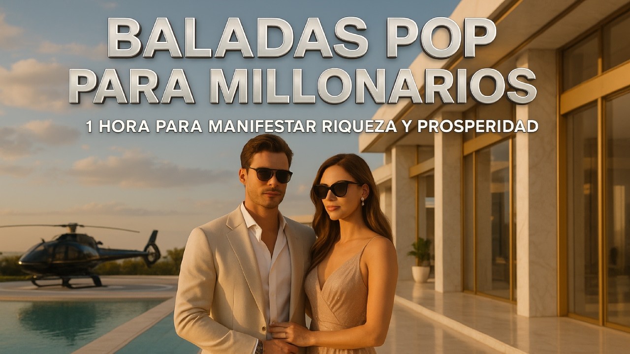 BALADAS POP para Manifestar RIQUEZA | 1 HORA de Música para Atraer DINERO, ÉXITO y ABUNDANCIA