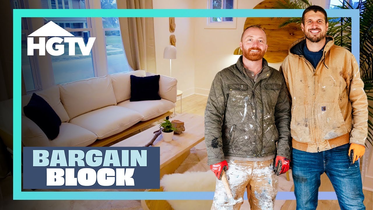 Turning a Disaster Into a Scandinavian Masterpiece - Full Episode Recap | Bargain Block | HGTV