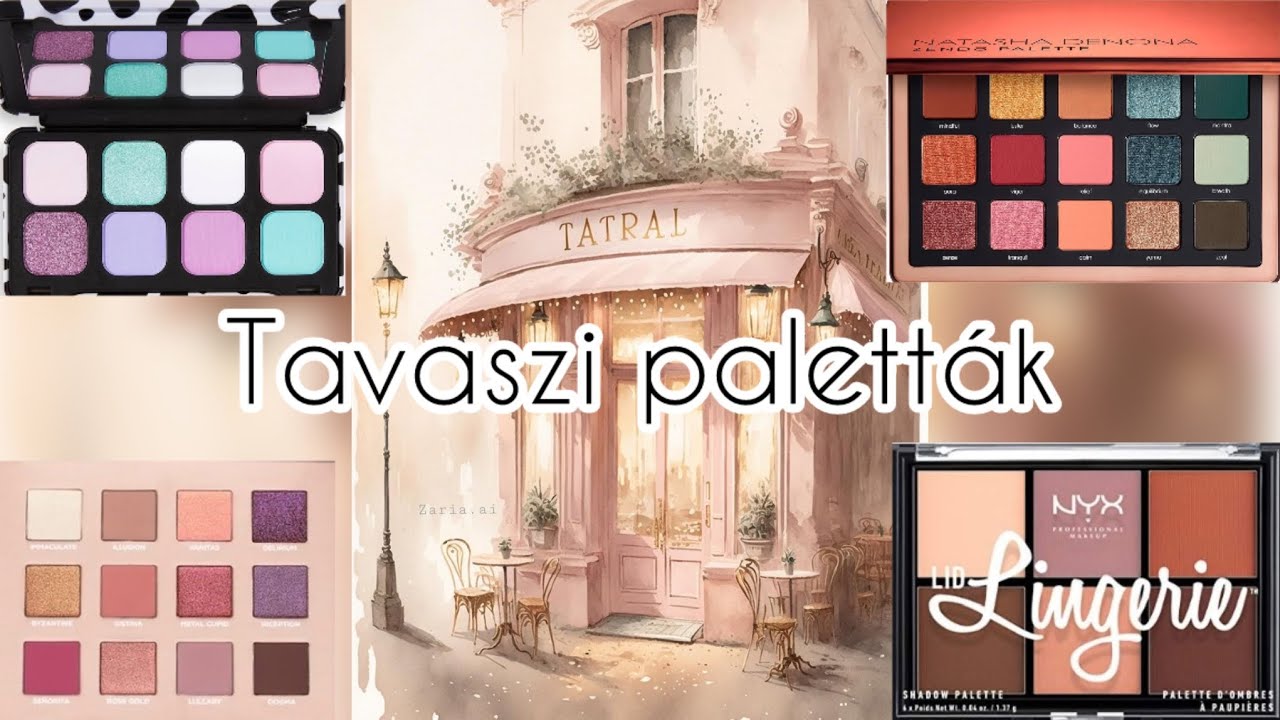 Tavaszi paletták🌺🌸🎀 #spring #palette #palettecollection
