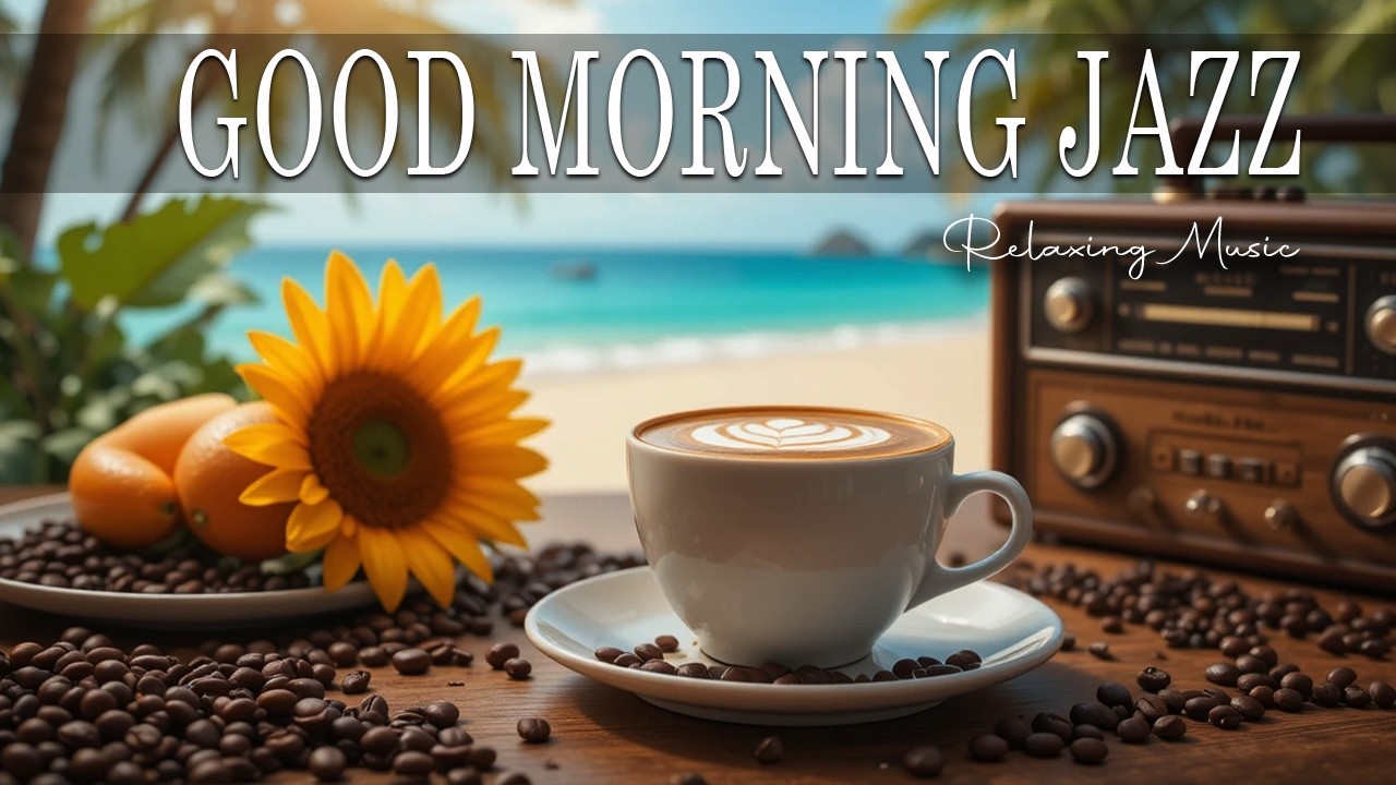 Good Morning Jazz ☕ Bossa Nova instrumental for Happy Moods, Work & Study