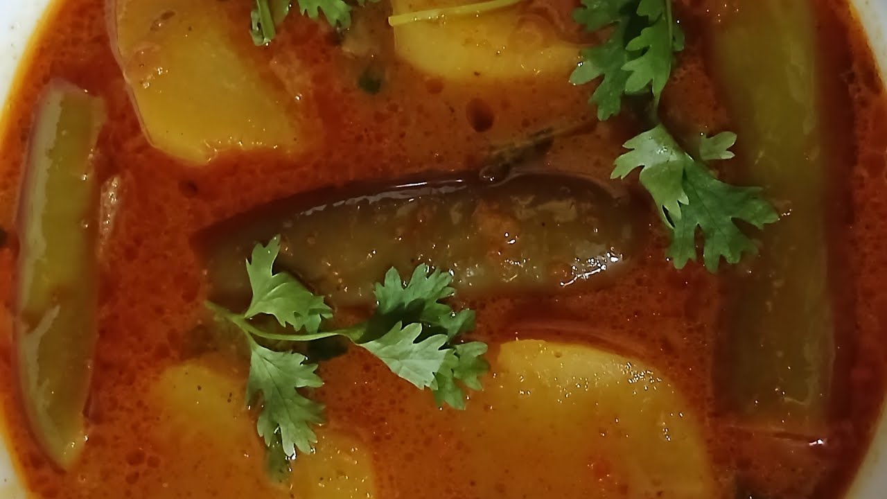 Vankaya Sweet potato Pulusu In Telugu | GS Ruculu And Vlogs 