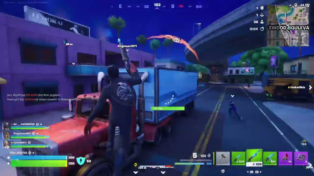 Fortnite Reload 8er teams Gameplay