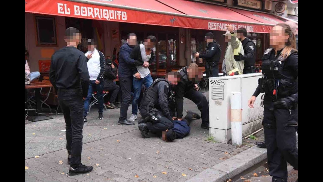 Berlin Charlottenburg: Schie&szlig;erei in der Kantstra&szlig;e