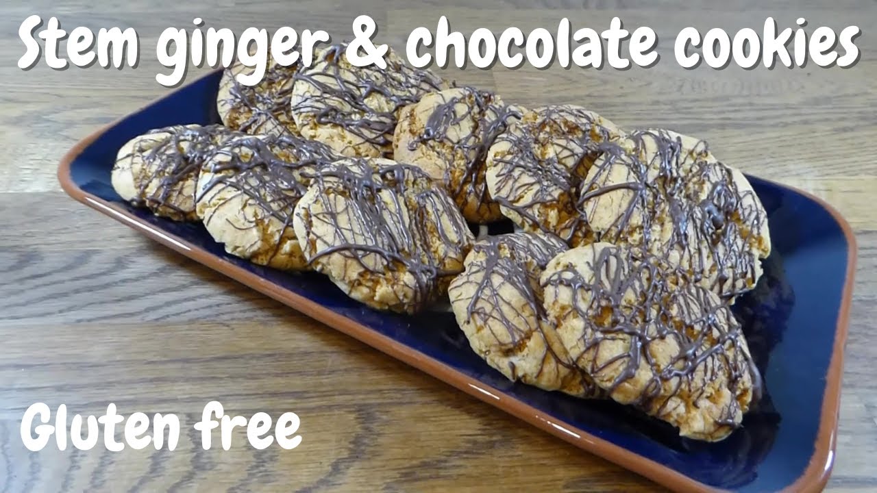 STEM GINGER & CHOCOLATE COOKIE RECIPE | GLUTEN FREE | SUPER EASY | BAKE WITH ME