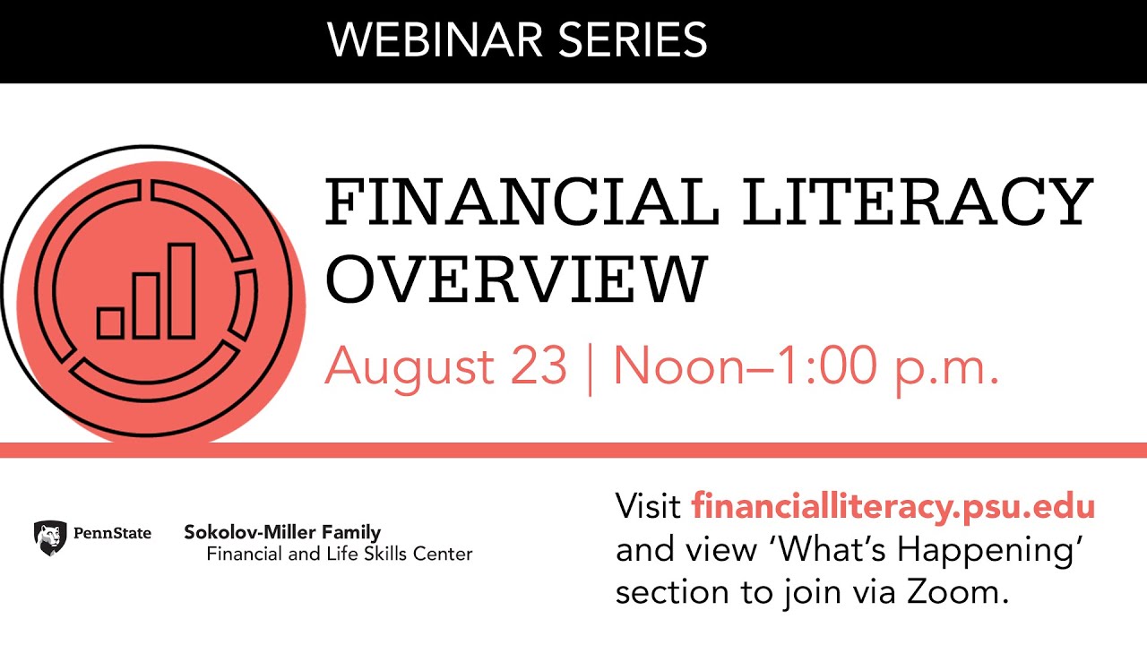 Financial Literacy Overview - Framework for Money Management