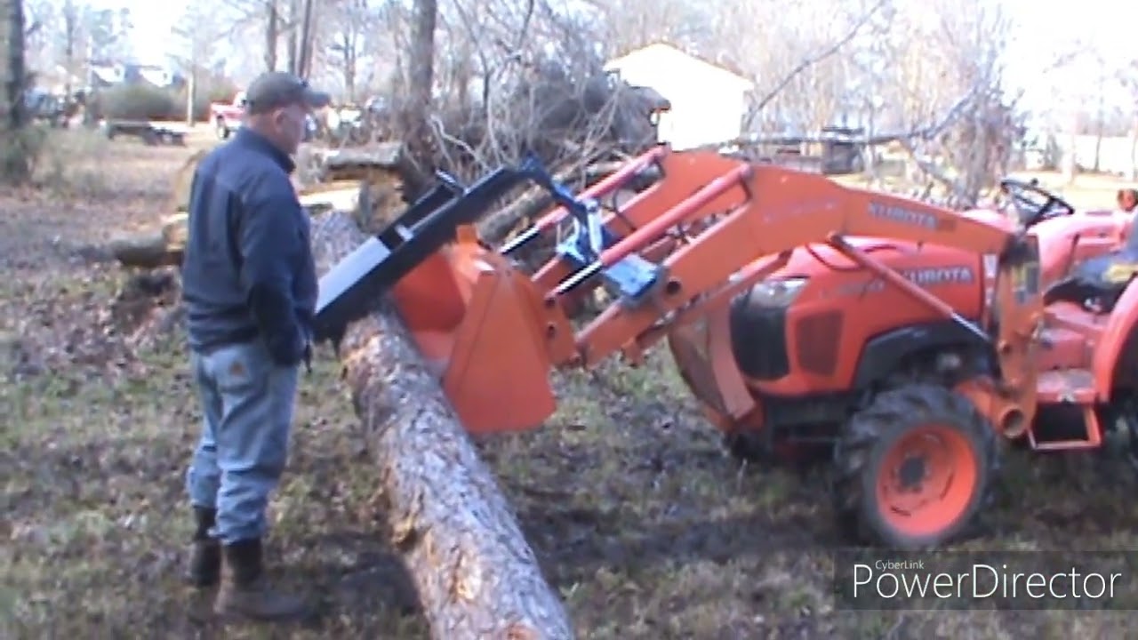 Tractor Grapple The Articulating Thumb