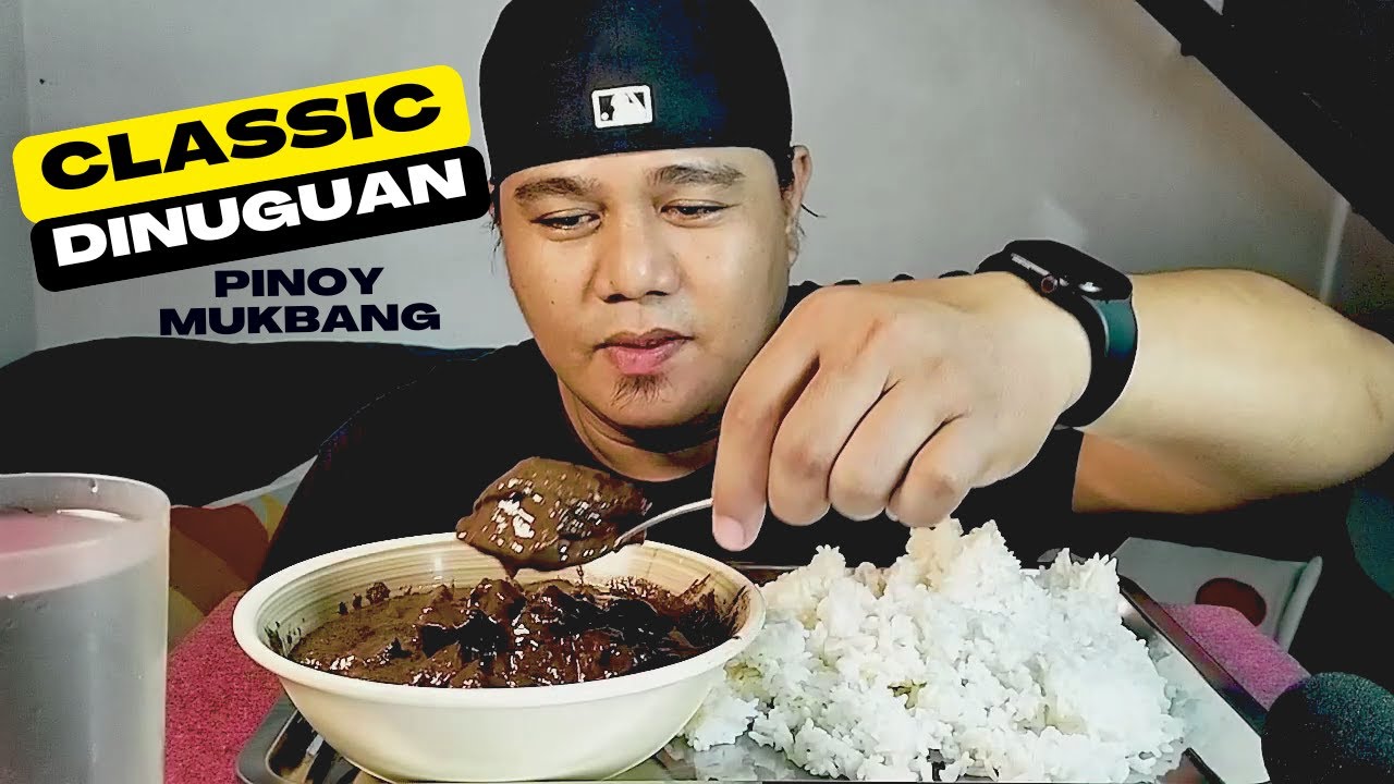 PORK DINUGUAN | FILIPINO ASMR MUKBANG | Pinoy Eating Show